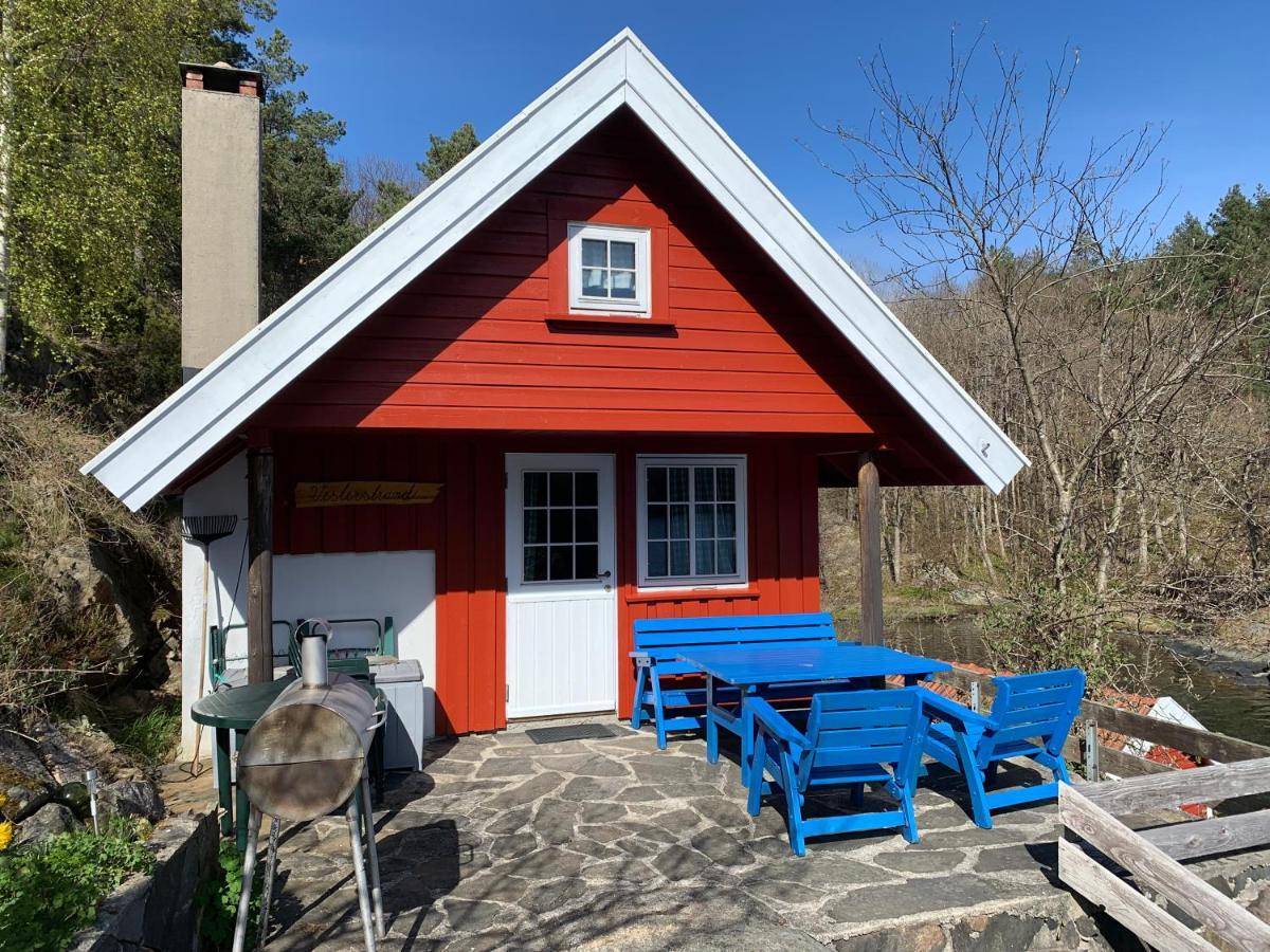 Hytte Ved Sjoen Kristiansand Exterior foto
